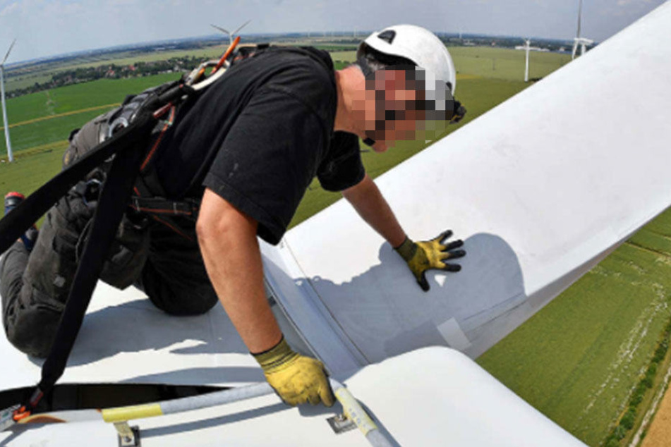 Lebensgefahr bestand für den Arbeiter nicht. (Symbolbild)