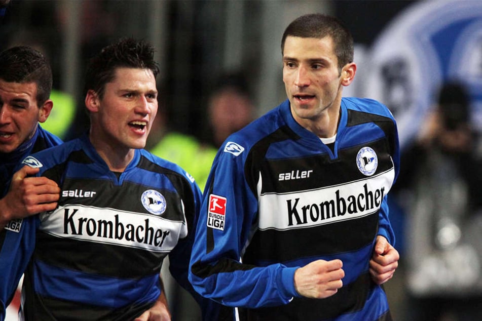 André Mijatovic trug drei Jahre lang das schwarz-weiß-blaue Trikot des DSC.