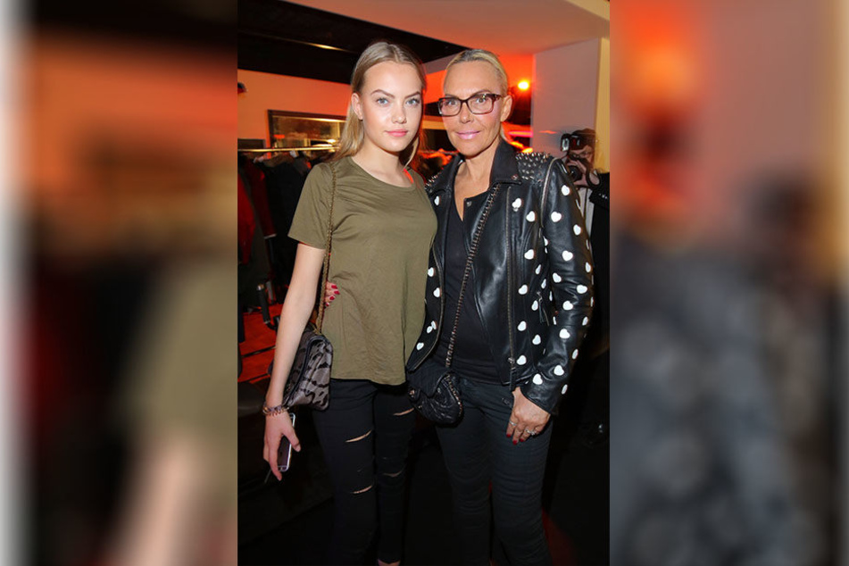 Model Cheyenne Savannah Ochsenknecht mit Mama und Ex-Model Natascha.