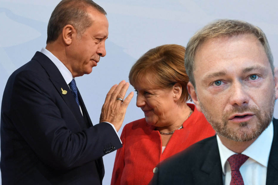 FDP-Chef Christian Lindner hat den Besuch von Recep Tayyip Erdogan kritisiert.