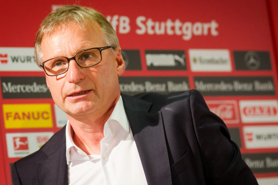Michael Reschke ist seit 14.08.2017 Sportvorstand des VfB Stuttgart. Für ihn ist es eine besondere Partie. (Archivbild)