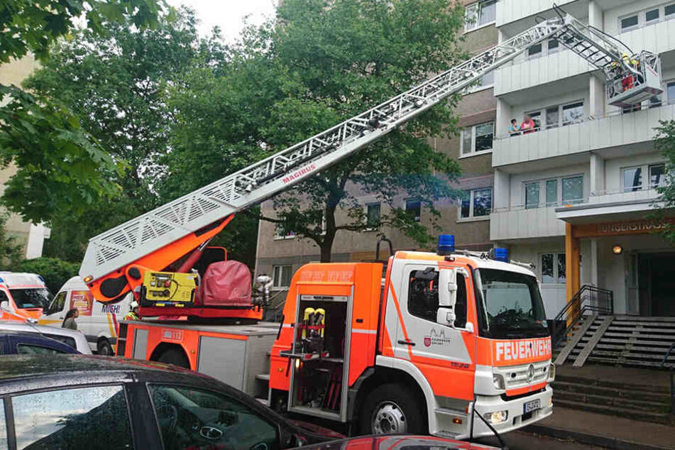 Die Feuerwehr konnte den Brand schnell löschen.