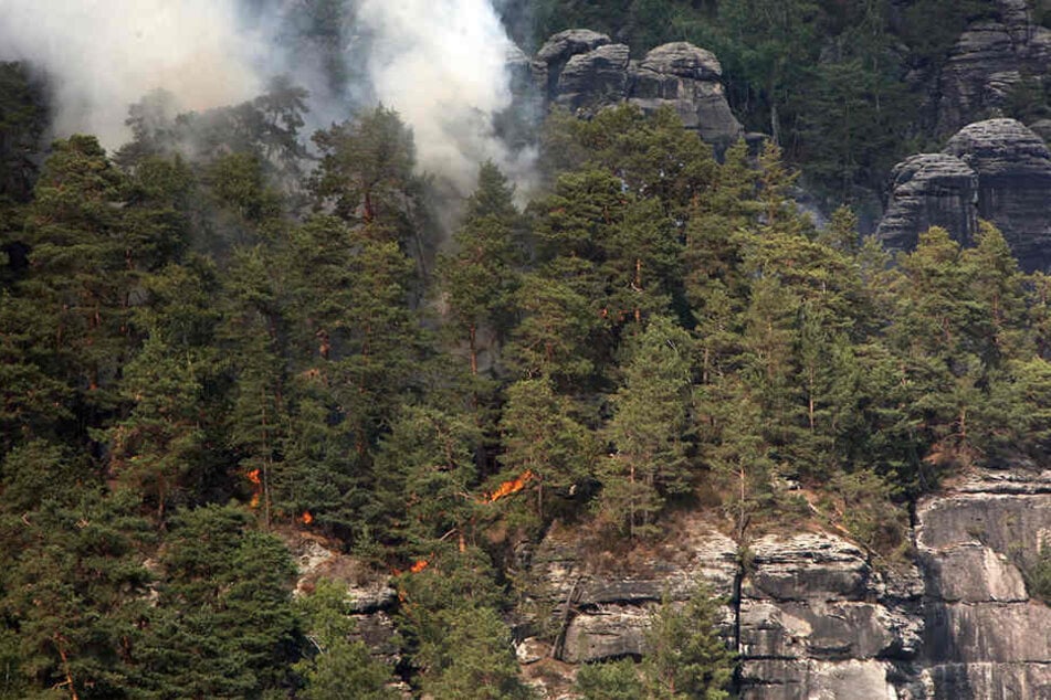Noch immer sitzt die Gemeinde auf den Kosten des Großbrandes vom 2. August.