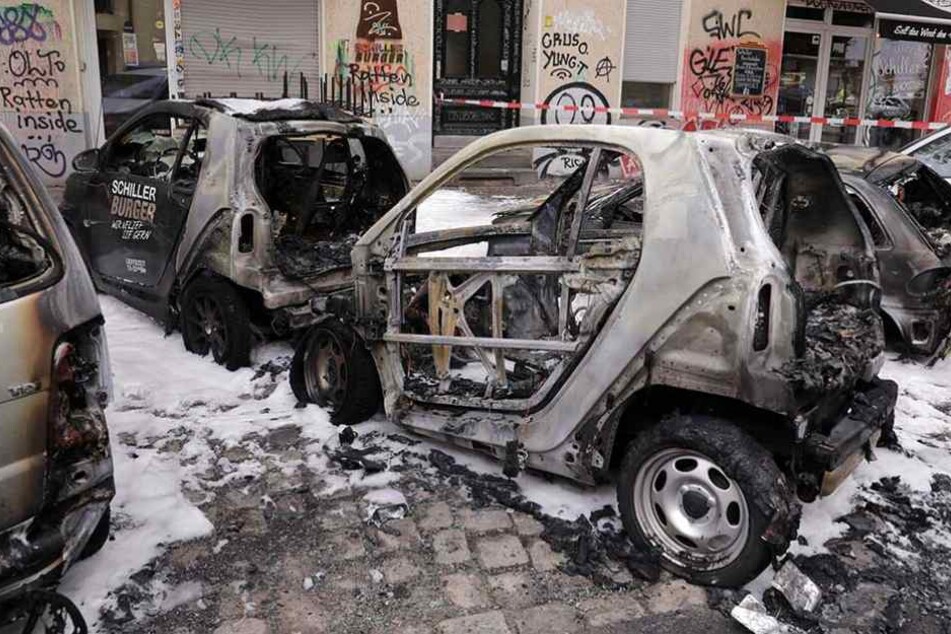 Im April 2017 brannten in Neukölln vier Autos.