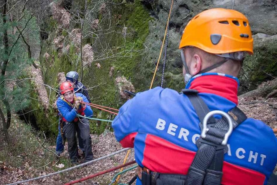 Die freiwilligen Retter der DRK-Bergwacht haben immer mehr zu tun.