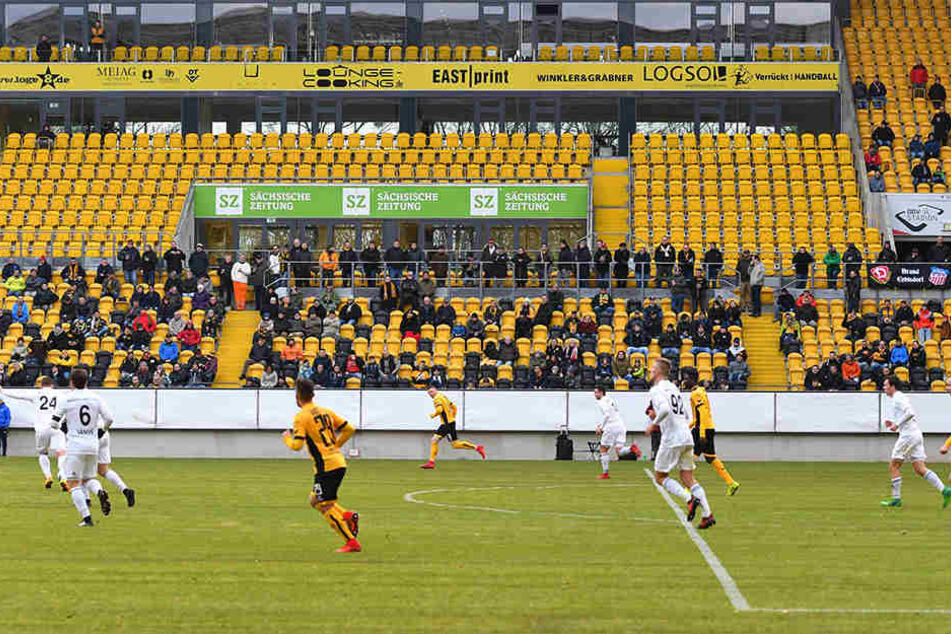 250 Zuschauer sahen Dynamos Testspiel gegen den tschechischen Erstligisten FK Mlada Boleslav.