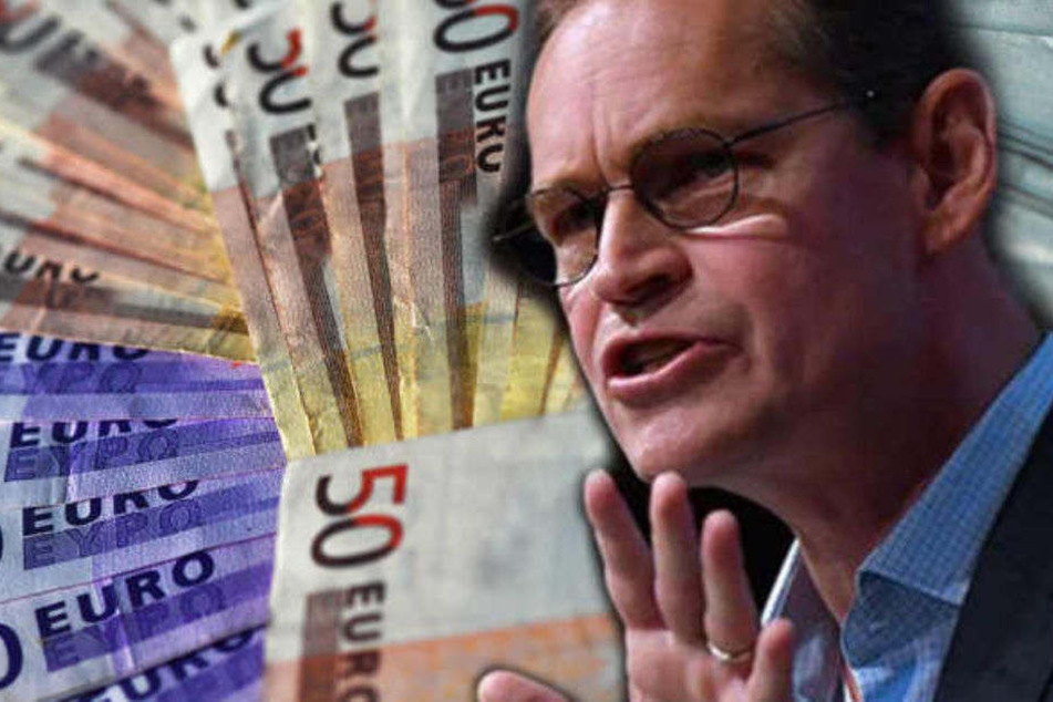 Michael Müller kann sich über einen höheren Haushaltsüberschuss freuen. (Bildmontage)
