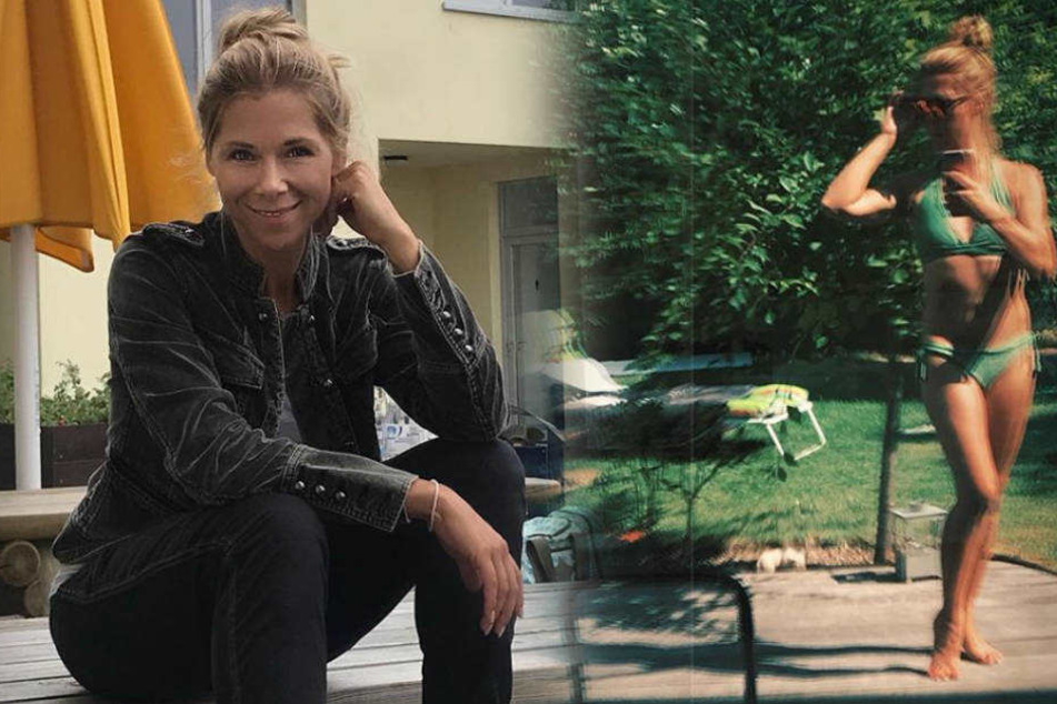 Nein, Tanja Szewczenko hat definitiv keinen Weichzeichner nötig.