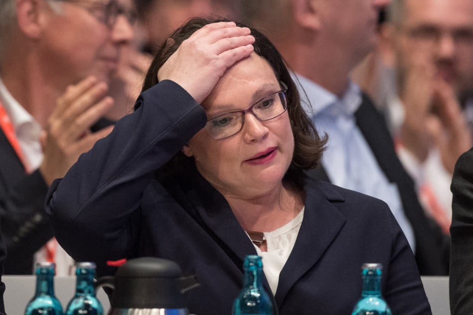 Die Junge Union drückte den Delegierten "Ohrenstöpsel gegen Nahles" in die Hand.