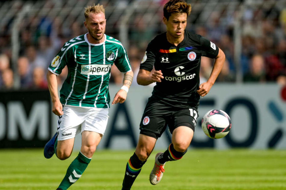 Ryo Miyaichi kann sich zwar oft durchsetzen, doch ihm fehlt die Übersicht.