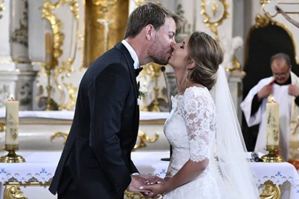 Im Juli heirateten Anna und Gerald zuerst in einer Wallfahrtskirche im polnischen Zamarte.