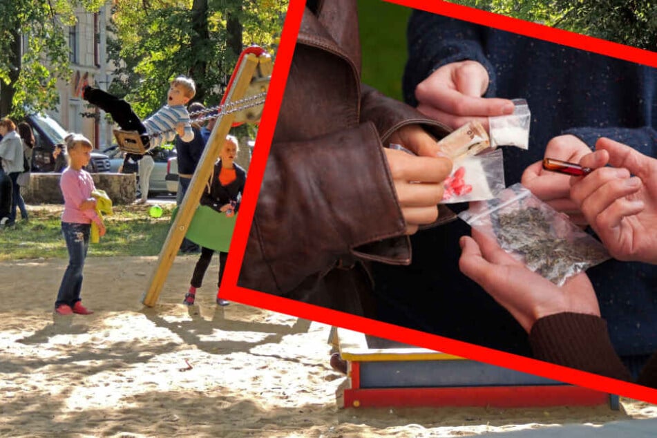 Ohne Skrupel: Zwei Drogendealer verkauften ihre Drogen direkt neben einem Spielplatz (Symbolbild).