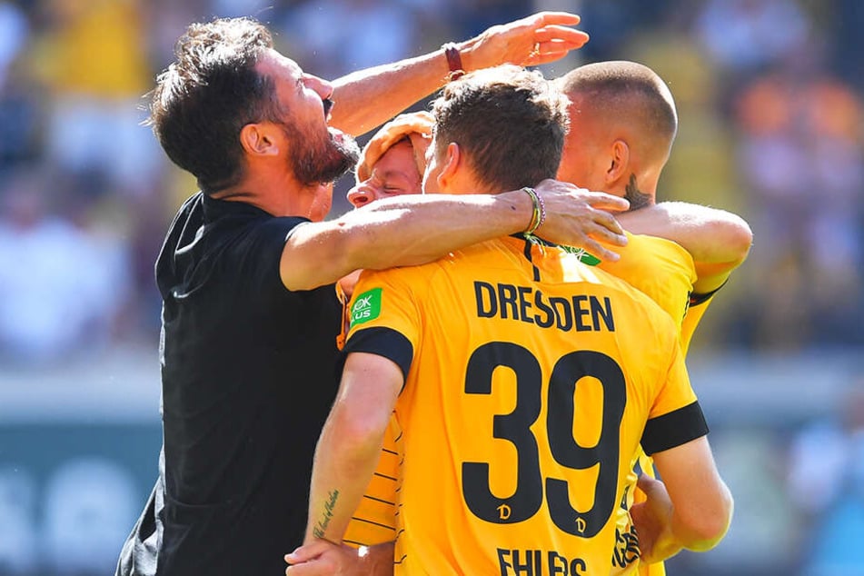 Cristian Fiel (l.) will am Samstag wieder zusammen mit seinen Jungs einen Dreier feiern.
