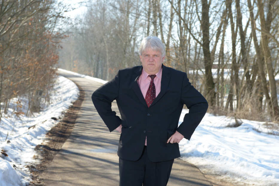 Bürgermeister Dieter Greysinger (53, SPD) bat vergeblich um einen Obolus für den Förderverein der Schule.