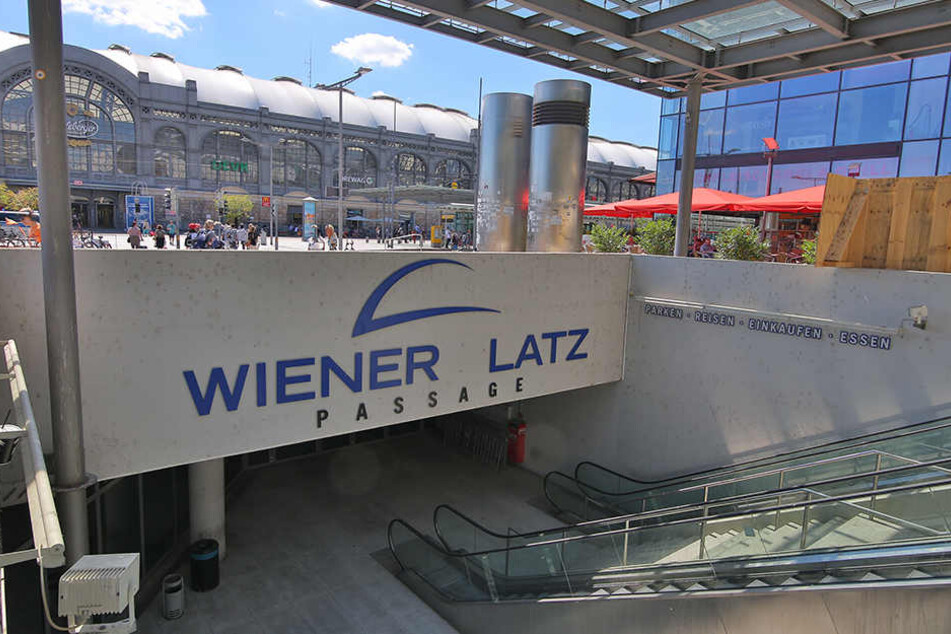 Der Wiener Platz gilt als Drogen-Brennpunkt Dresdens.