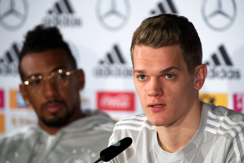 Damals noch gemeinsam auf dem Podium: Matthias Ginter (r.) und Jérôme Boateng.
