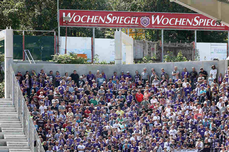 Im Heimspiel gegen Nürnberg wurde das letzte Eckteil der Fan-Tribüne freigegeben - allerdings ohne Dach.