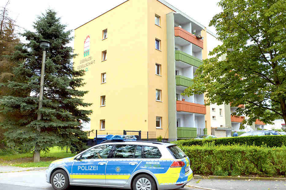 Tatort Heinrich-Mauersberger-Ring: Hier wurde gestern ein Bewohner (58) gewaltsam umgebracht.