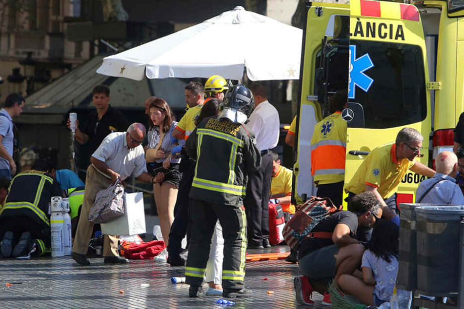 Am Donnerstag raste ein Terrorist mit einem Kleintransporter in eine Menschenmenge in Barcelona.