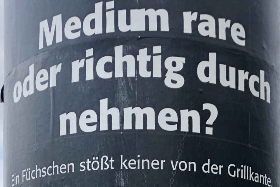 Der Slogan des Plakates, dass im Landtag für Aufregung gesorgt hat.