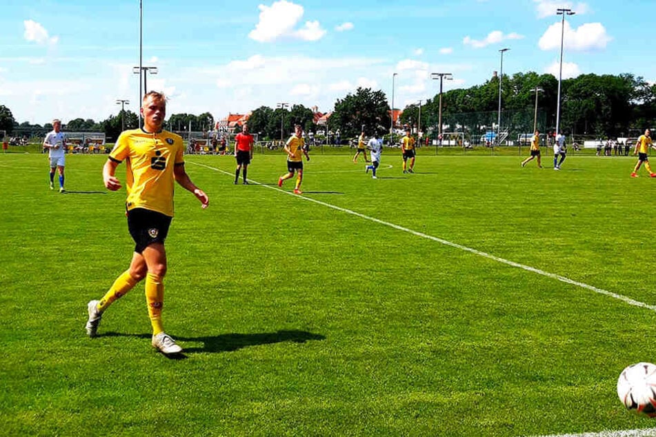 Jonas Kühn erzielte für Dynamos U17 den zwischenzeitlichen 2:2-Ausgleichstreffer.
