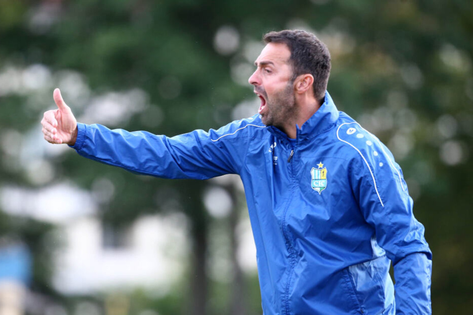 Sreto Ristic coachte den Chemnitzer FC lautstark beim Test gegen Union Berlin. Darf er bei den Himmelblauen weitermachen?