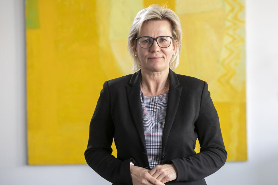 Besucht das Fest für Behinderte und Nichtbehinderte: Ministerin BarbaraKlepsch (53, CDU).