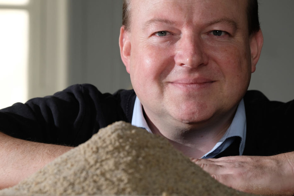 Er verwaltet das Sandkataster von Sachsen und Sachsen-Anhalt: Das Wissen von Matthias Zötzl hilft, historische Bauten originalgetreu zu rekonstruieren.