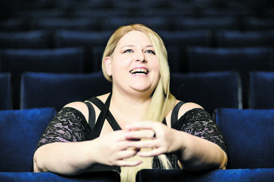 Guter Vorsatz für 2019: Nicole Jäger (36) will so selten wie möglich auf die Waage steigen - und so oft wie möglich nach Dresden kommen.