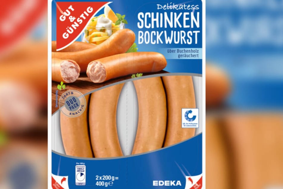 Kann Spuren von Käse enthalten: Die Schinkenbockwurst von Edeka
