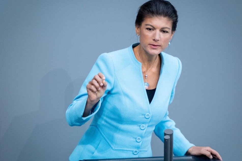 Sahra Wagenknecht war am Freitag zu Gast im "MDR-Riverboat"...