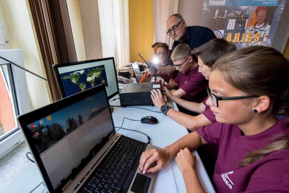 Gaben trotz Abweisung nicht auf: Die Schüler des Zwönitzer Matthes-Enderlein-Gymnasium.