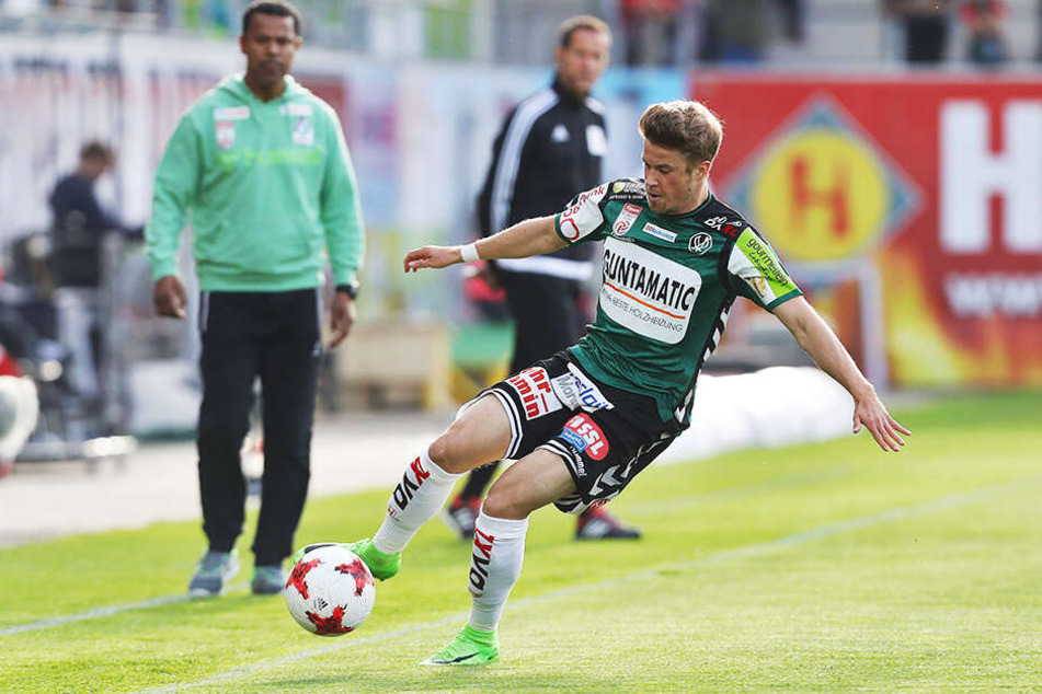 Vor seinem Wechsel nach Dresden kickte Patrick Möschl in Österreich für den SV Ried.