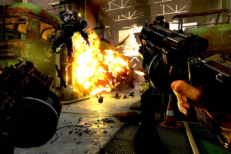 Die deutsche Version von Wolfenstein II: The New Colossus wurde für den Markt entschärft.