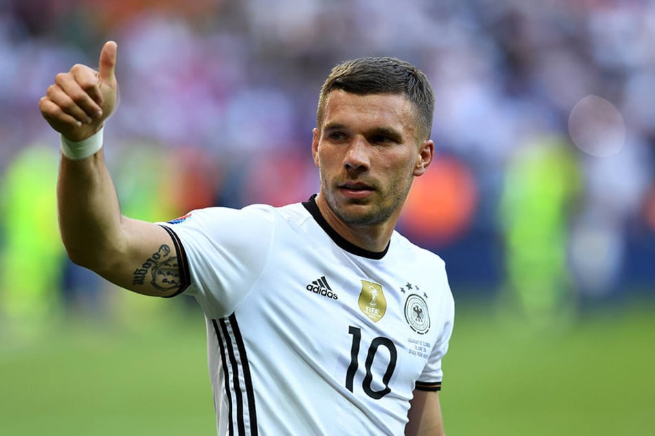 Lukas Podolski (31) ist für seine lockeren Sprüche bekannt.