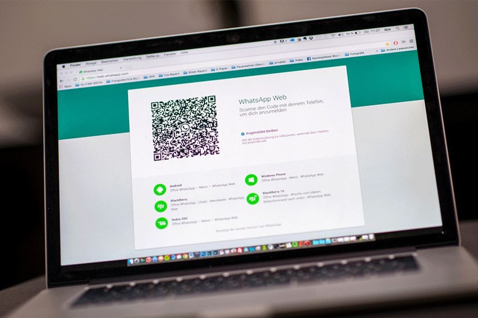 Auf dem Laptop schon etabliert: WhatsApp Web.