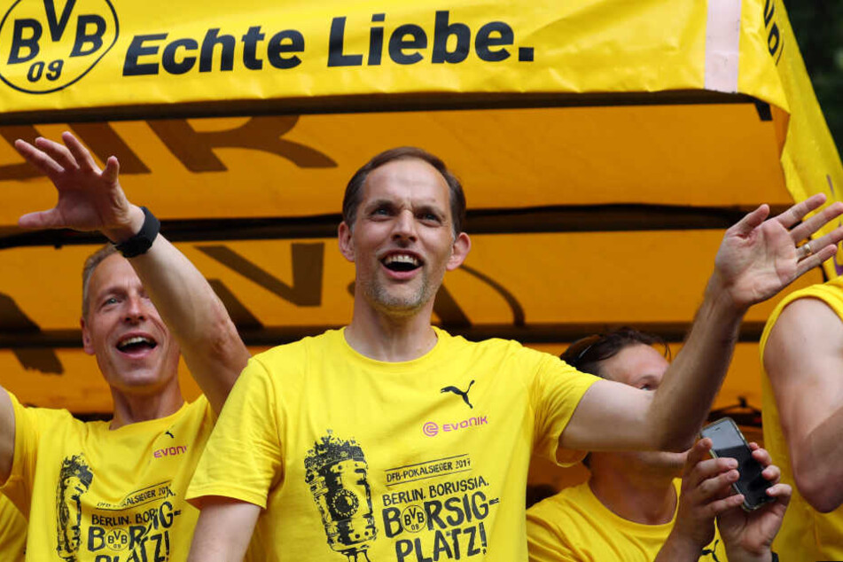 Nach dem Pokalsieg und der direkten Qualifikation für die Champions League muss Thomas Tuchel in Dortmund gehen.