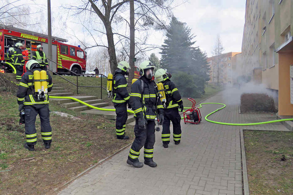 Bei einer der Brandstiftungen in der Albert-Schweizer-Straße war eine 85-Jährige ums Leben gekommen. (Archivbild)