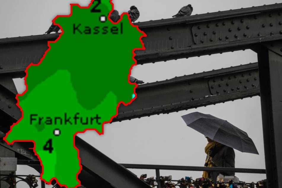 Niedrige Temperaturen, bedeckter Himmel und immer wieder Schauer: So sieht der Start in die letzte Novemberwoche über Hessen aus (Symbolbild).
