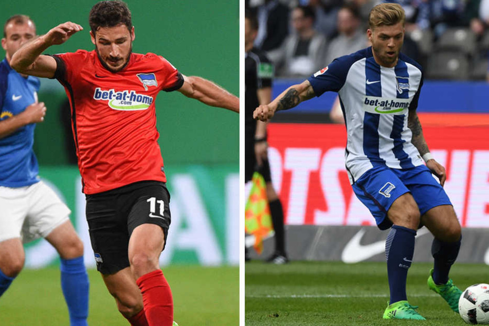 Der Australier Matthew Leckie (links) und Alexander Esswein sind aus Sicht des Trainers für die Mannschaft ein Gewinn.