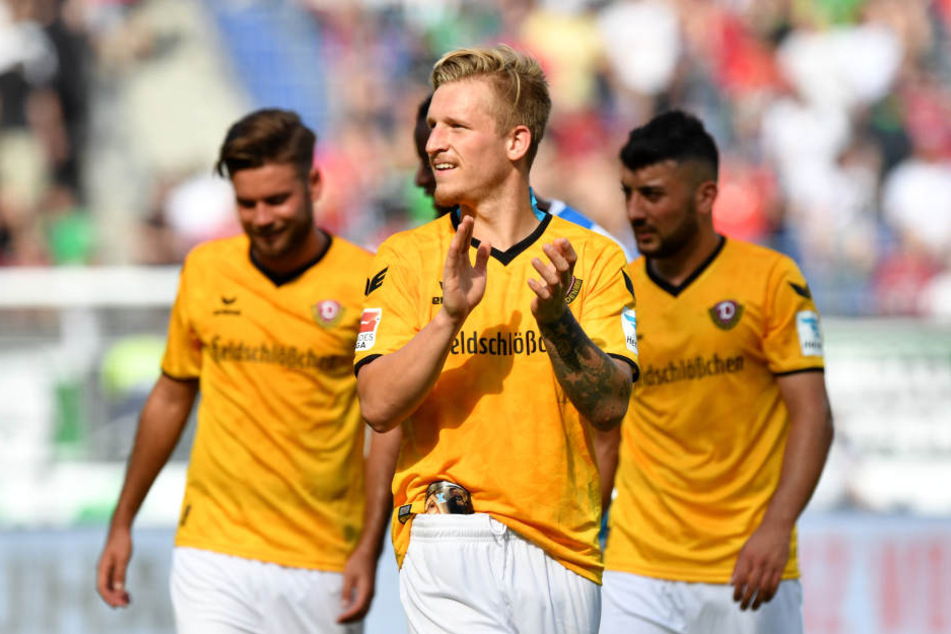 Stefaniak im Kreise seiner Teamkameraden. Er will in der laufenden Saison noch das Maximale mit dem Team erreichen.