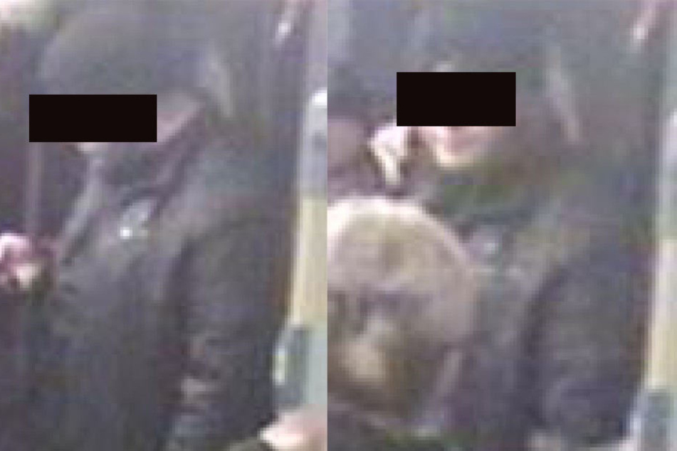 Die Polizei sucht mit diesen Bildern nach einem Unbekannten.