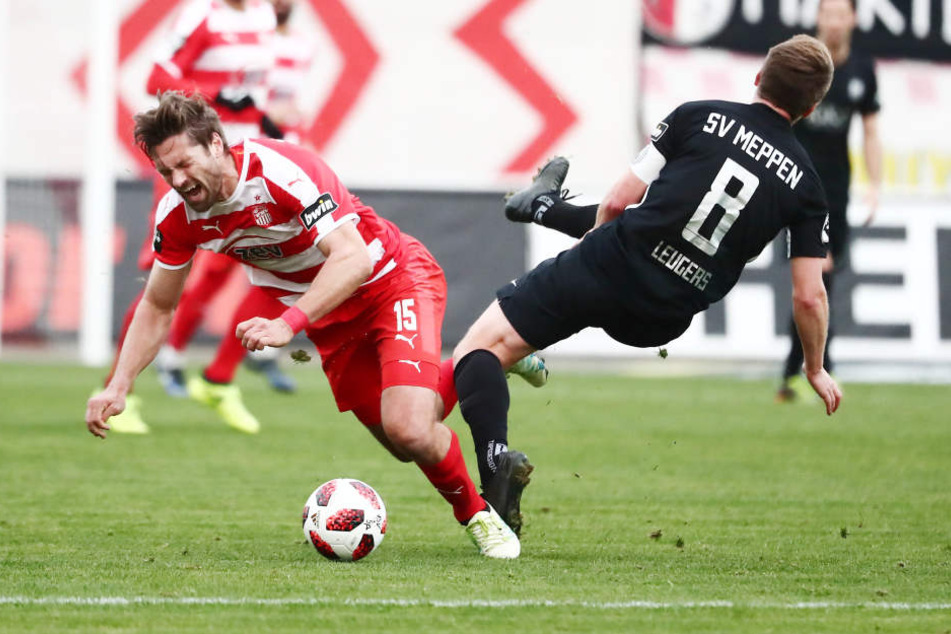 Ronny König (l.) gegen Thilo Leugers.