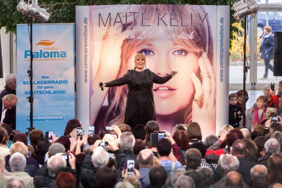 Im Neefepark stellte Maite Kelly ihr neues Album vor.