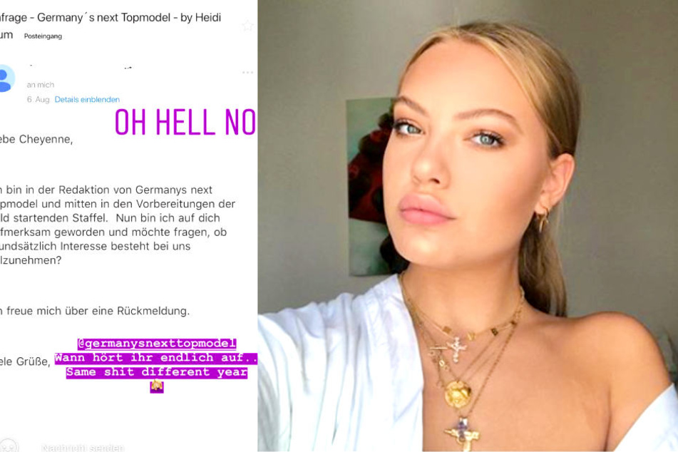 So viel ist klar: Cheyenne Ochsenknecht (18) hat so gar keine Lust auf GNTM.