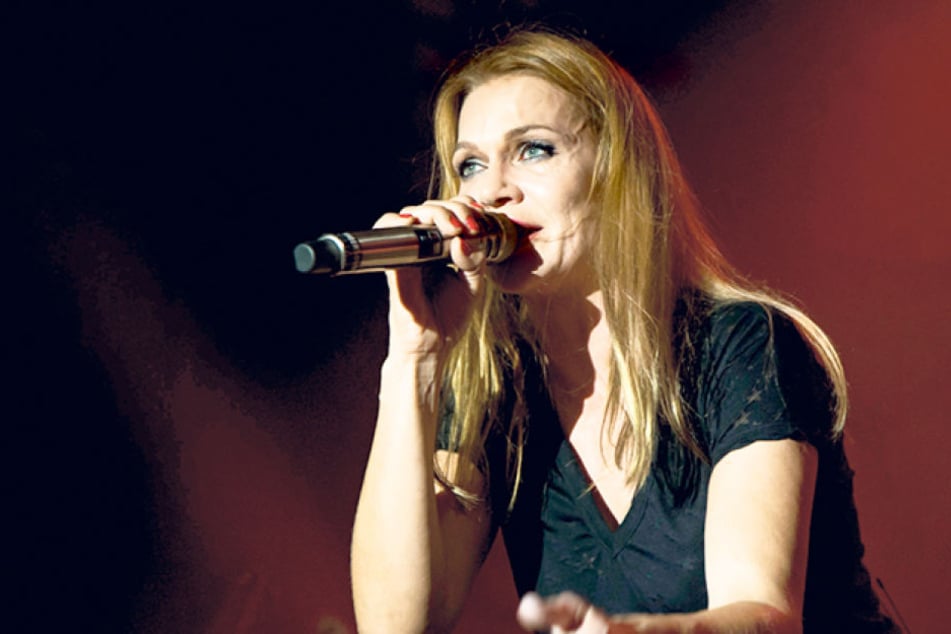 Anna Loos (46) auf der Bühne.