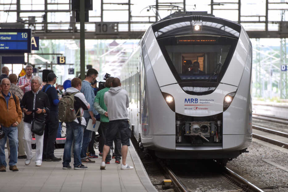 Die RB45 ((Chemnitz – Riesa – Elsterwerda) fährt ab dem 03. Mai 2020 aufgrund von Bauarbeiten nach einem geänderten Fahrplan (Archivbild).