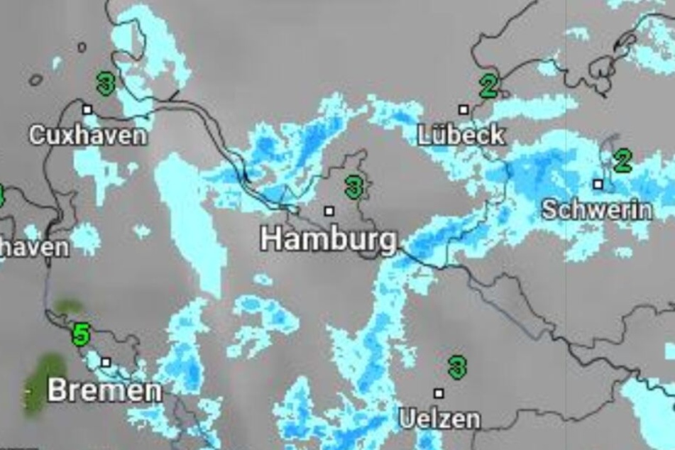 Zwar steigen die Temperaturen, es bleibt aber nass.