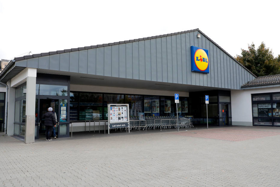 Vom Stromausfall war auch eine LIDL-Filiale auf der Fürstenstrasse betroffen und musste zwischenzeitlich schließen.