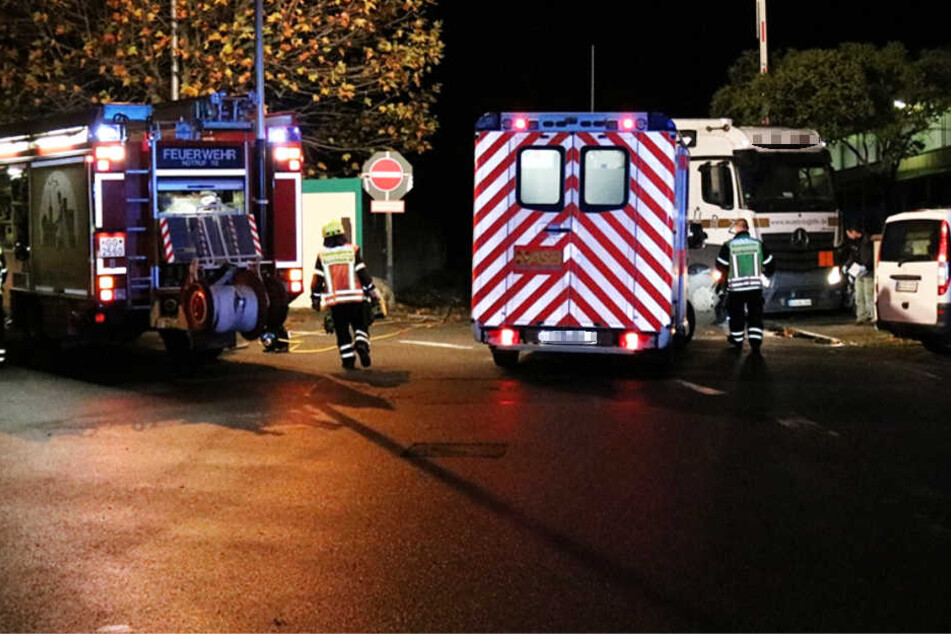 Feuerwehr, Rettungskräfte und Polizei waren im Einsatz.